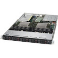 Supermicro SuperServer 1028UX-LL1-B8 1U Rack-mountable Server - 2 x Intel Xeon E5-2643 v4 3.40 GHz - 64 GB RAM - 12Gb/s SAS, Serial ATA/600 Controller