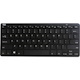 Adesso SlimTouch Keyboard - Wireless Connectivity - USB Interface - English (US) - Black