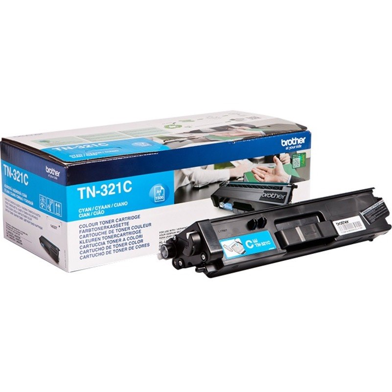 Brother TN-321C Original Laser Toner Cartridge - Cyan Pack