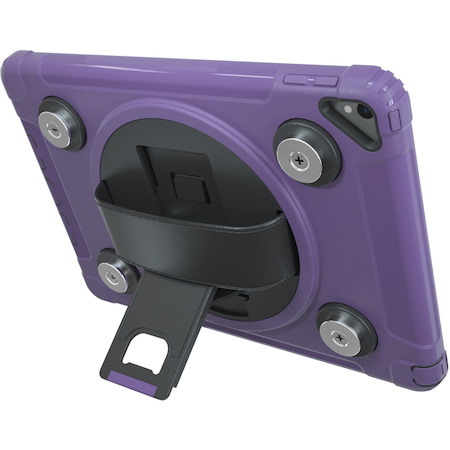 CTA Digital Magnetic Splash-Proof Case with Metal Mounting Plates for iPad 7th/ 8th/ 9th Gen 10.2, iPad Air 3, iPad Pro 10.5, Purple