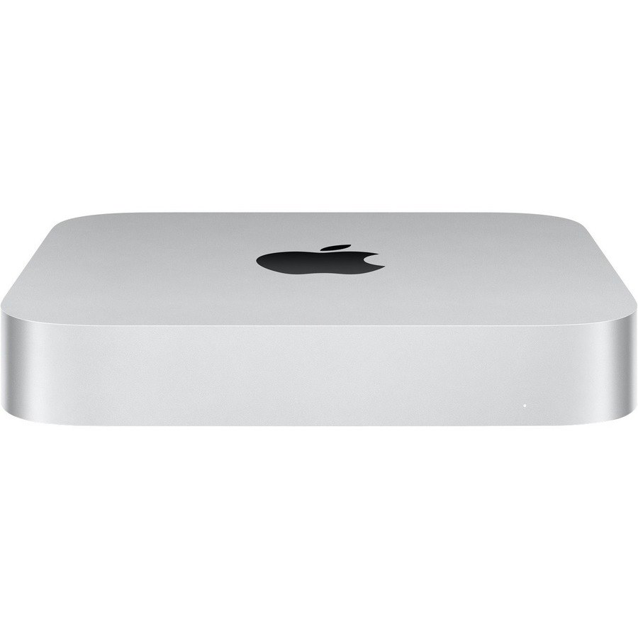 Apple Mac mini MMFJ3B/A Desktop Computer - Apple M2 Octa-core (8 Core) - 8 GB RAM - 256 GB SSD - Mini PC - Silver