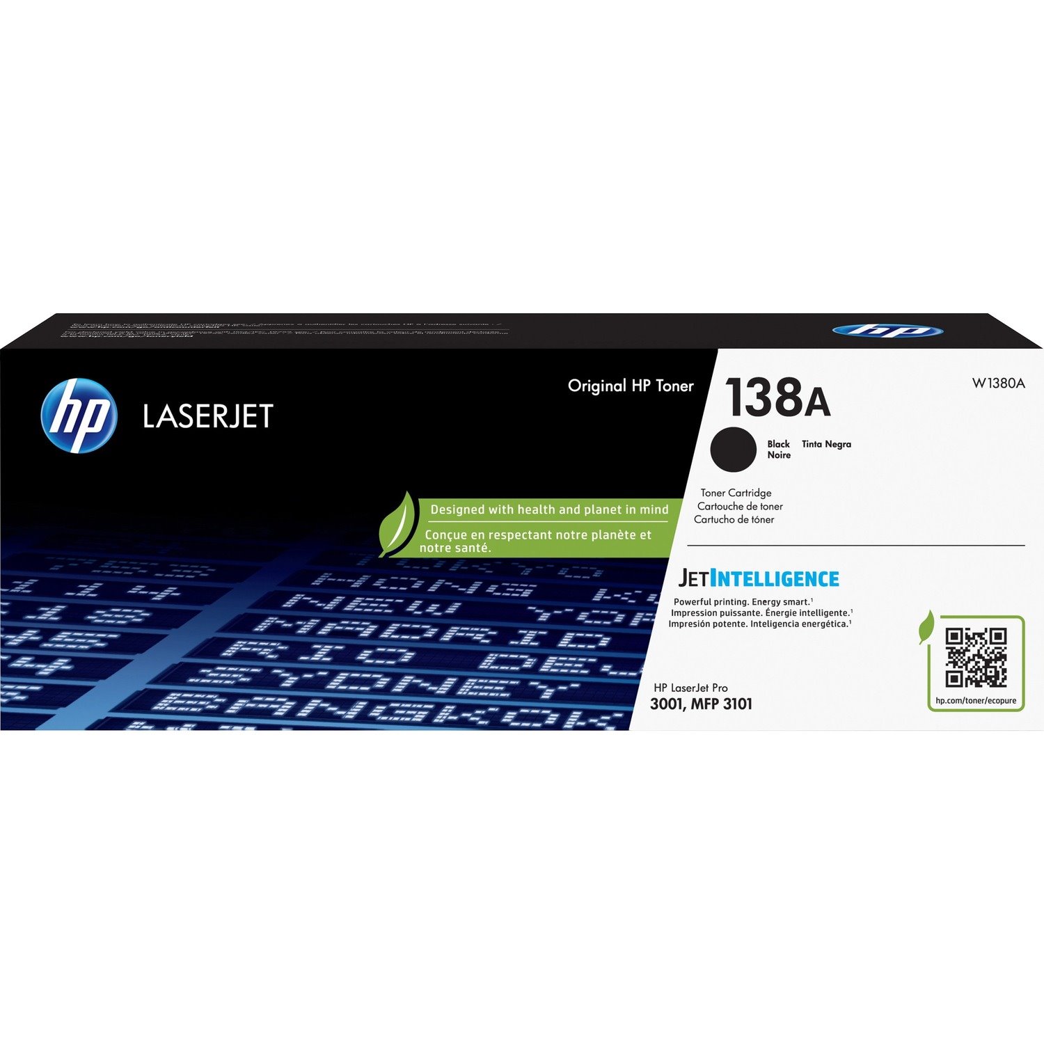 HP 138A Original Standard Yield Laser Toner Cartridge - Black - 1 Each