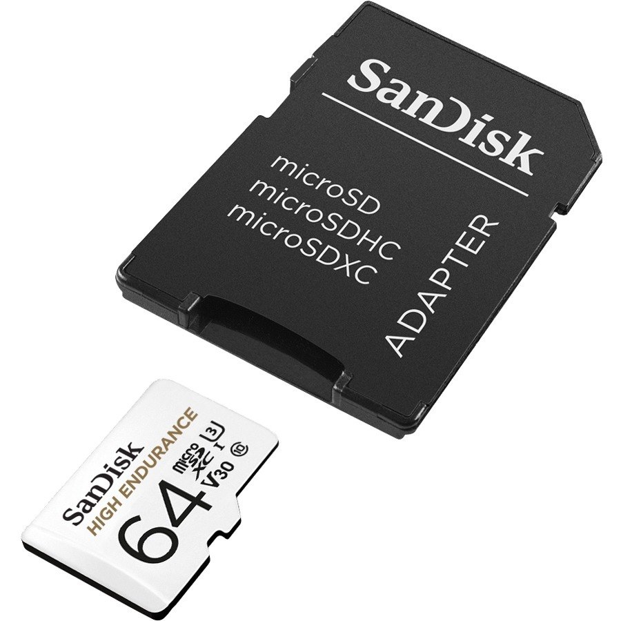 SanDisk High Endurance 64 GB Class 10/UHS-I (U3) microSDXC