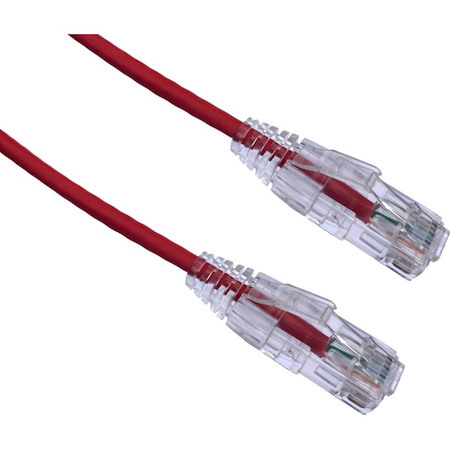 Axiom 3FT CAT6 BENDnFLEX Ultra-Thin Snagless Patch Cable 550mhz (Red)