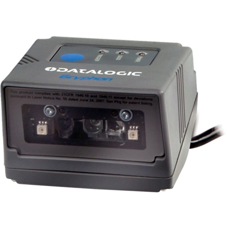 Datalogic Gryphon GFS4400 Industrial Fixed Mount Barcode Scanner - Cable Connectivity - Grey - USB Cable Included