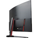 MSI Optix G323CV 32" Class Full HD Curved Screen Gaming LCD Monitor - 16:9 - Black