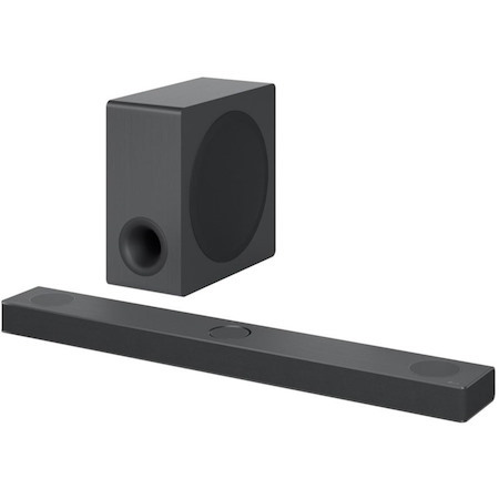 LG S80QY 3.1.3 Bluetooth Sound Bar Speaker - 480 W RMS - Google Assistant, Alexa Supported - Black