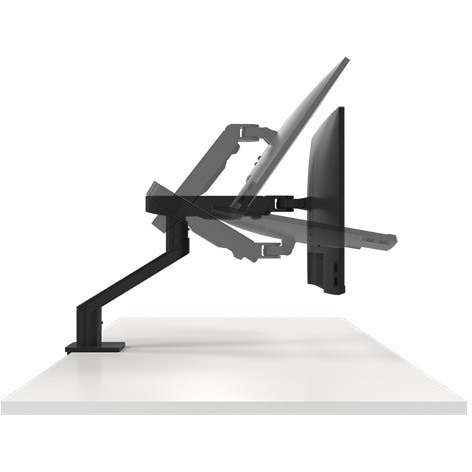 Dell Desk Mount for LCD Display, Monitor - Black