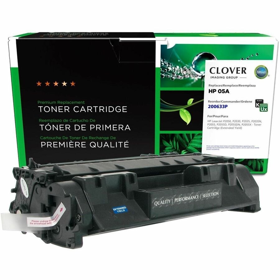 Clover Imaging Remanufactured Extended Yield Toner Cartridge for HP CE505A