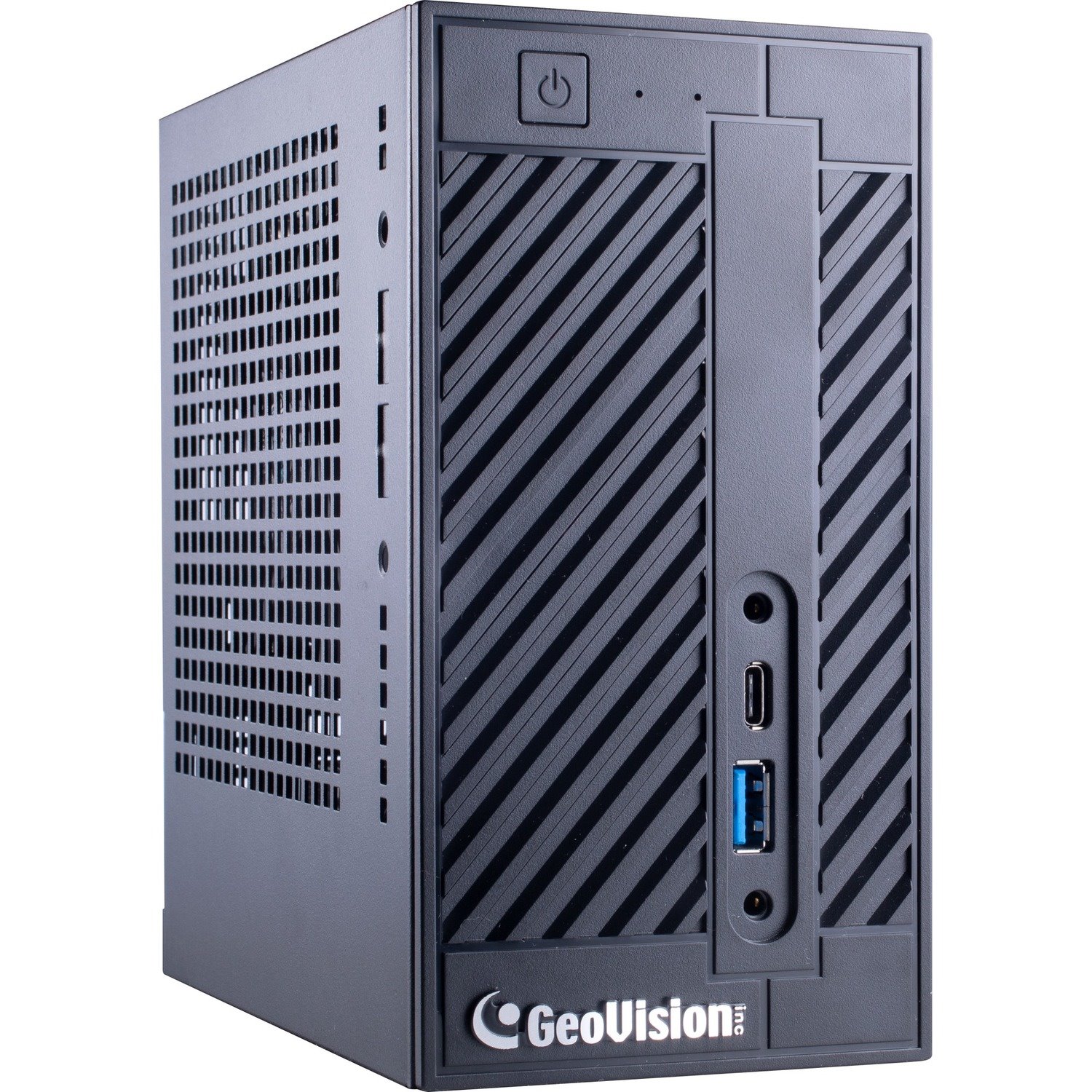 GeoVision GV-Mini UVS-NRLT256-0000 Desktop Computer - Intel Core i3 - 8 GB RAM DDR4 SDRAM - Mini PC - Black