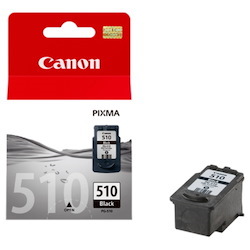 Canon PG-510 Original Inkjet Ink Cartridge - Black - 1 Pack