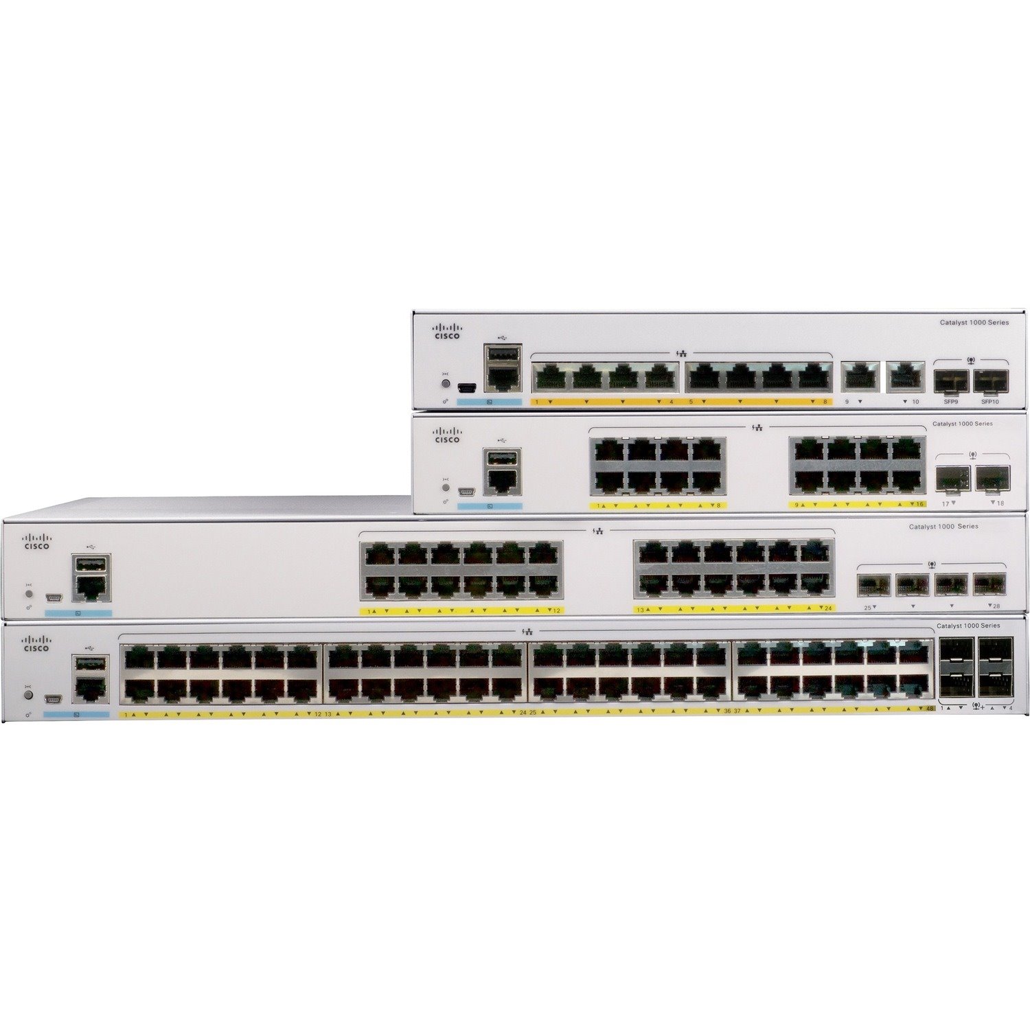 Cisco Catalyst 1000 C1000-16FP 16 Ports Manageable Ethernet Switch