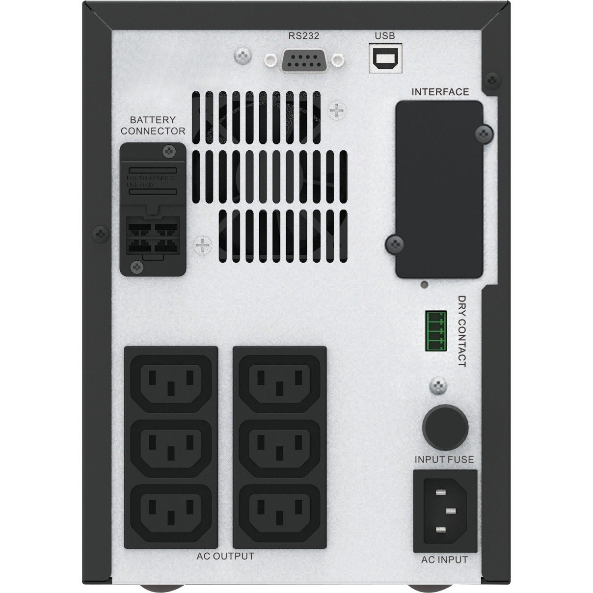 APC by Schneider Electric Easy UPS Line-interactive UPS - 1.50 kVA/1.05 kW