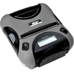Star Micronics SM-T300 3" Rugged Portable Thermal Printer - Bluetooth/Serial, Tear Bar, Charger Included, With MSR, Gray