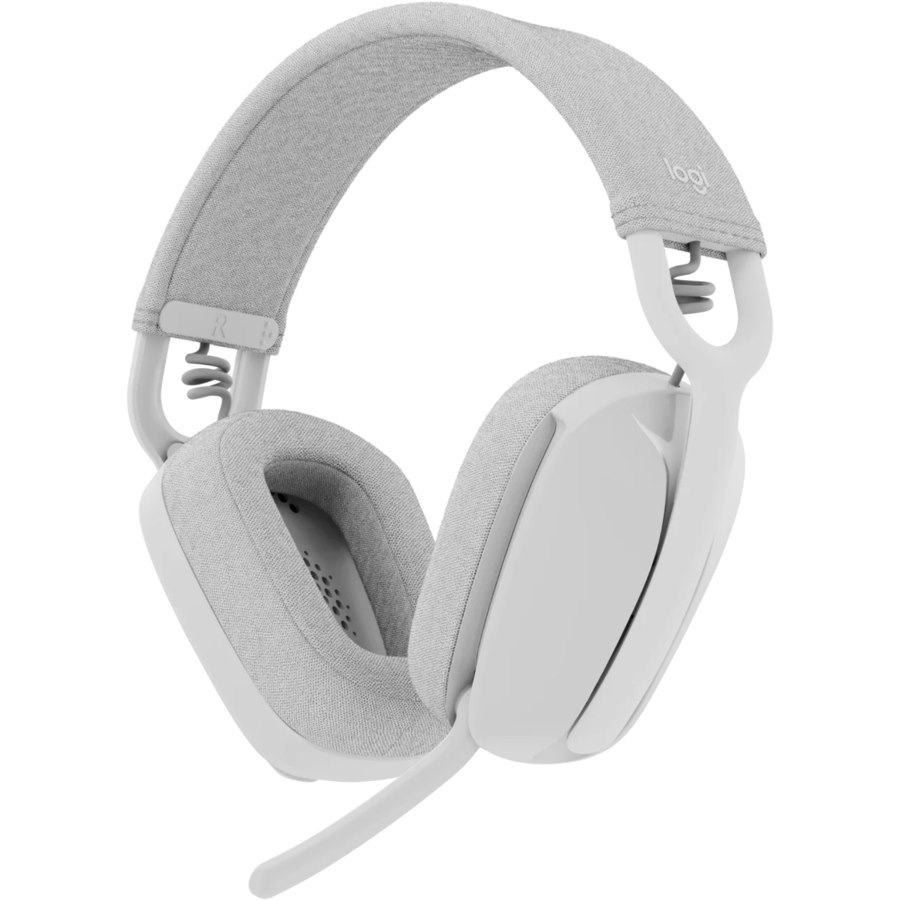 Logitech Zone Vibe 100 Wireless Over-the-ear Stereo Headset - Off White