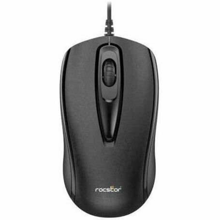Rocstor Premium M10 USB Wired Optical Mouse - 1200 dpi