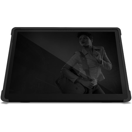 STM Goods Dux Shell Case for Microsoft Surface Pro X Tablet - Black, Transparent
