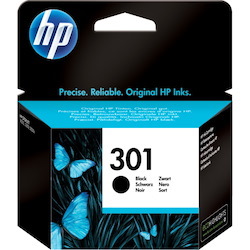 HP 301 Original Inkjet Ink Cartridge - Black - 1 Pack
