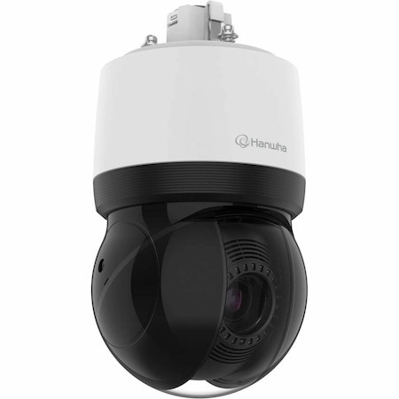 Hanwha XNP-C6403 2 Megapixel Outdoor Full HD Network Camera - Color - Dome - White, Black