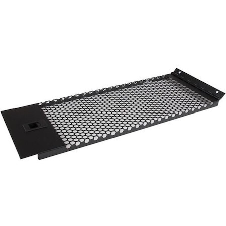 StarTech.com Blanking Panel - 4U - Vented - Hinged Rack Panel - 19in - TAA Compliant - Hassle-free Installation - Filler Panel