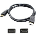 6ft Apple Computer MC838ZM/B Comp HDMI 1.4 Male to HDMI 1.4 Male Black Cable Which Supports Ethernet Channel For Resolution Up to 4096x2160 (DCI 4K)