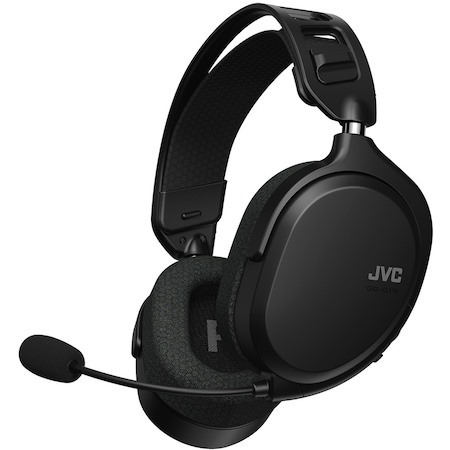 JVC Ultralight Wireless On-Ear Gaming Headset Black GG-01W