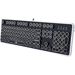Adesso Desktop Mechanical Typewriter Keyboard