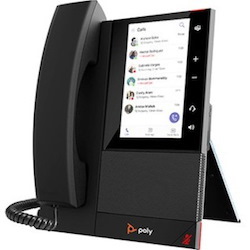 Poly CCX 500 IP Phone - Corded/Cordless - Corded - Bluetooth - Desktop - Black