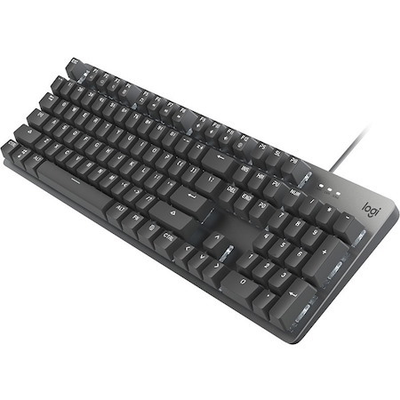 Logitech K845 Mechanical Illuminated Corded Aluminum Keyboard (TTC Blue) - Brown Box