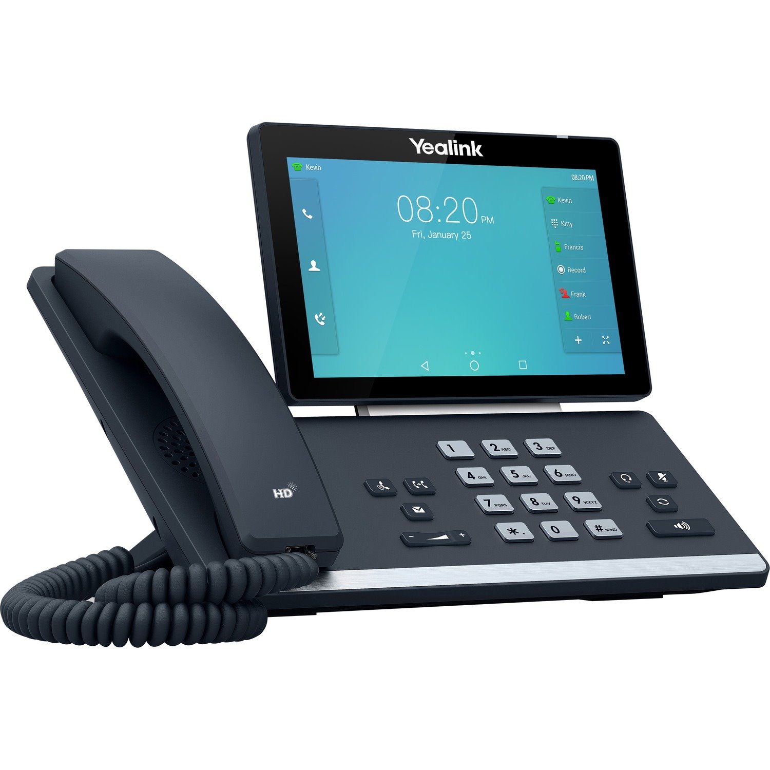 AXIS SIP-T58A IP Phone - Corded/Cordless - Corded/Cordless - Bluetooth, Wi-Fi - Wall Mountable, Desktop - Black