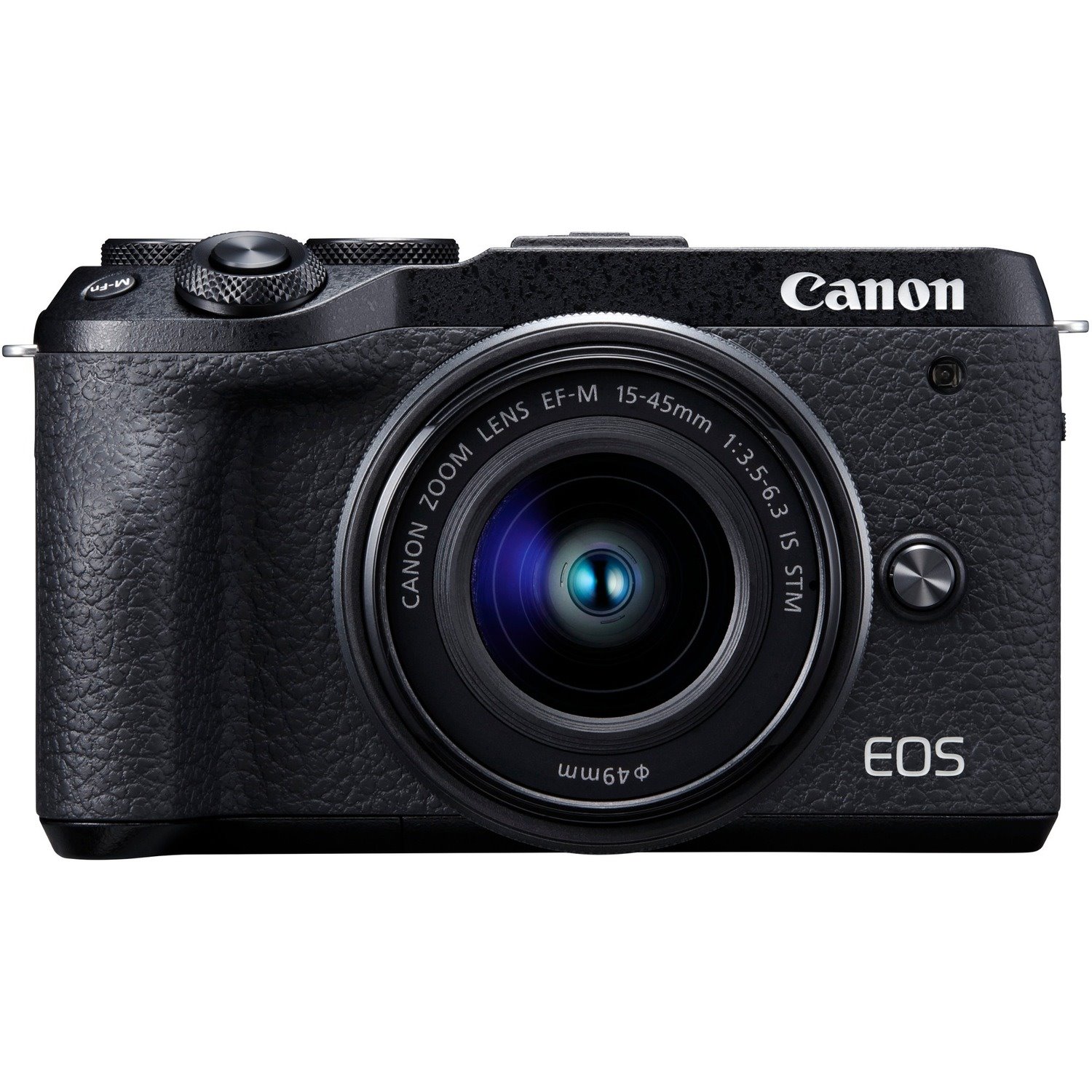 Canon EOS M6 Mark II 32.5 Megapixel Mirrorless Camera with Lens - 0.59" - 1.77" - Black