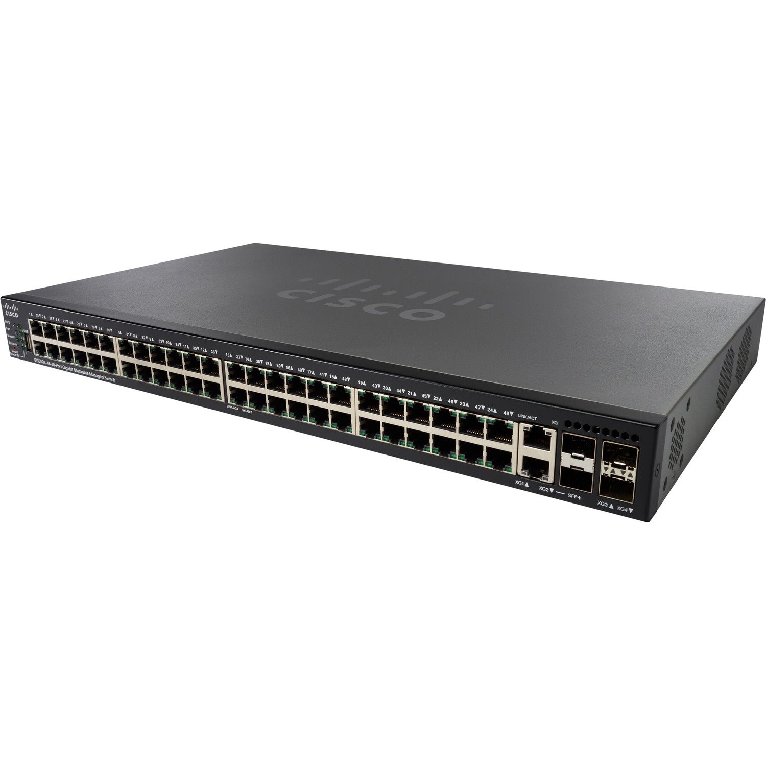 Cisco 550X SG550X-48 48 Ports Manageable Layer 3 Switch - Gigabit Ethernet