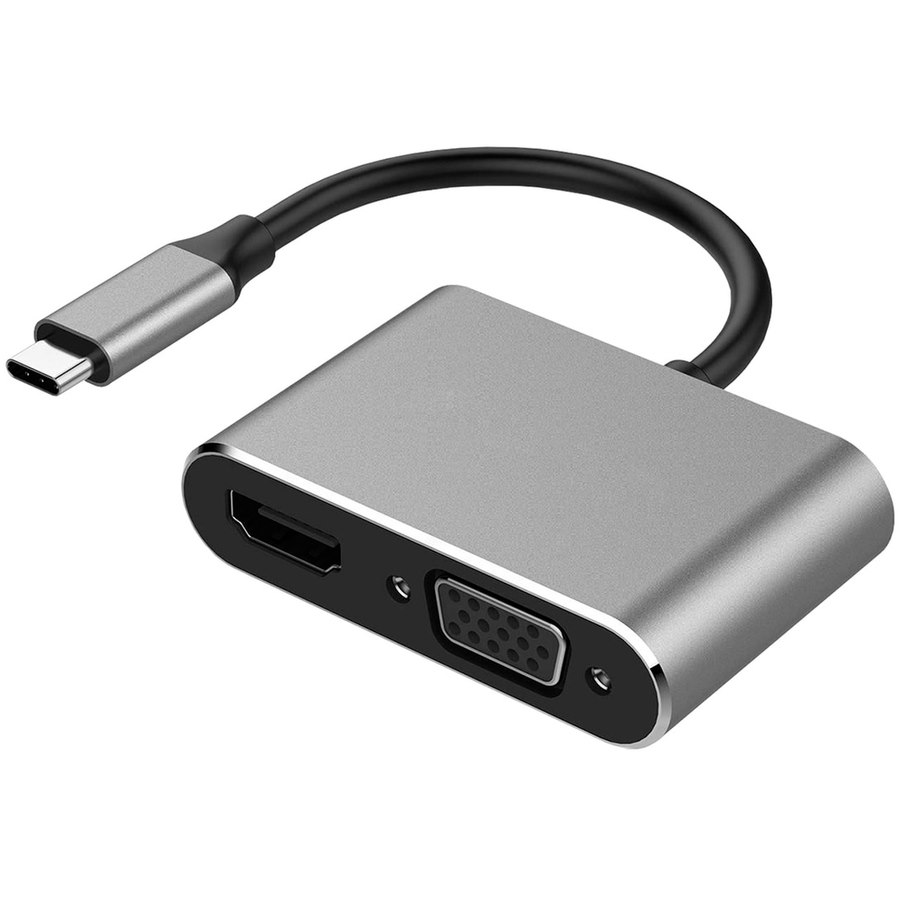 4XEM's 4-in-1 HDMI, VGA, Power Delivery USB-C Dock