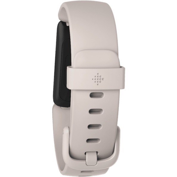 Fitbit Inspire 2 Smart Band - Lunar White Body Color - Plastic Body Material - Silicone Band Material