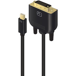 Alogic SmartConnect Mini DisplayPort to DVI-D Male to Male Cable - Premium Series - 2m