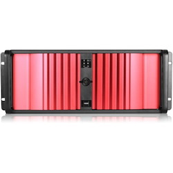 iStarUSA D Storm D-400SEA-RD-T7SA Server Case with Red SEA Bezel and HDD Hot-swap Rack