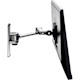 Atdec full motion wall mount - Flat and curved monitors up to 32in - VESA 75x75, 100x100