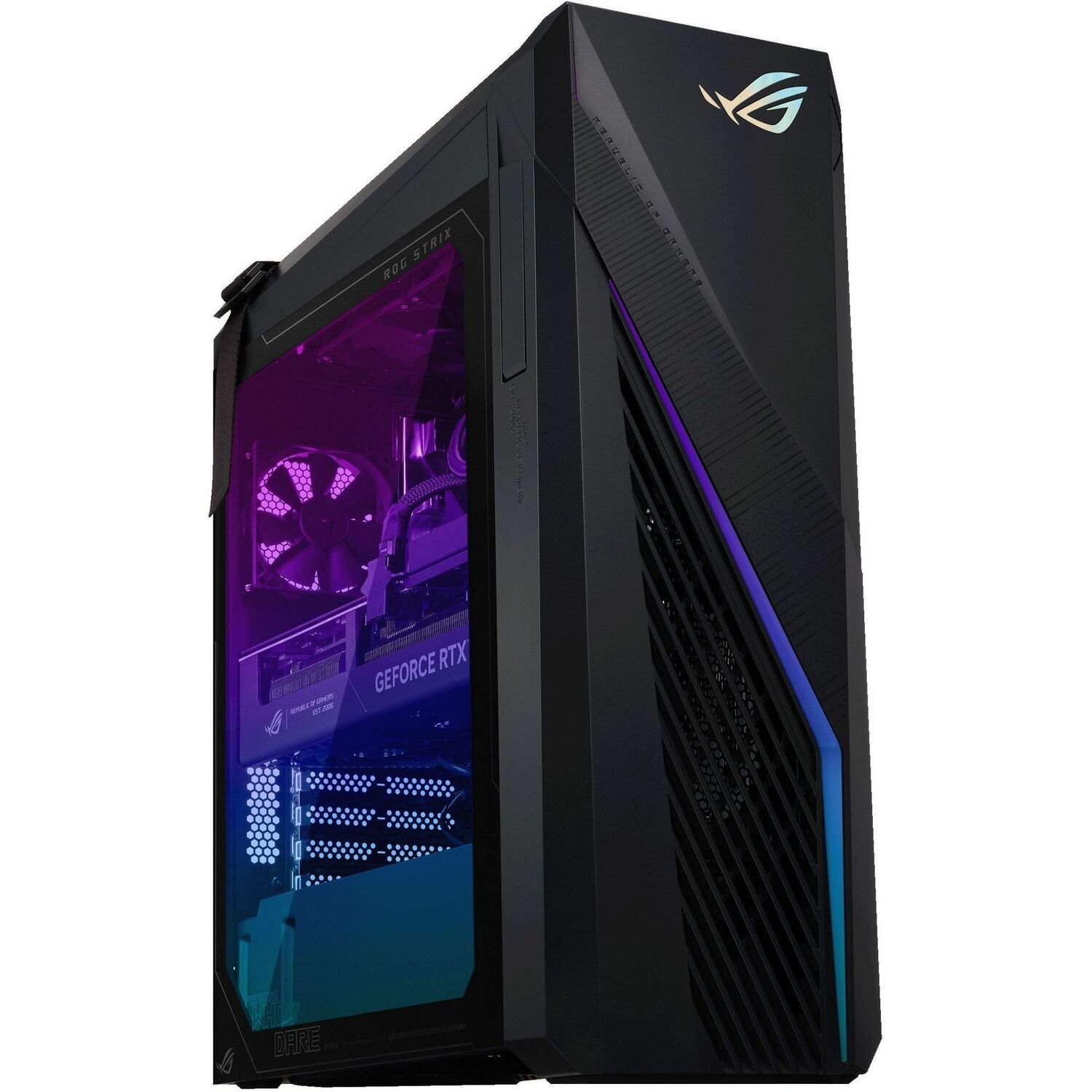 Asus ROG Strix G16CHR G16CHR-DS774 Gaming Desktop Computer - Intel Core i7 14th Gen i7-14700F - 16 GB - 1 TB SSD - Gray