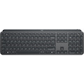 Logitech MX Keys Keyboard - Wireless Connectivity - USB Interface - Black, Grey