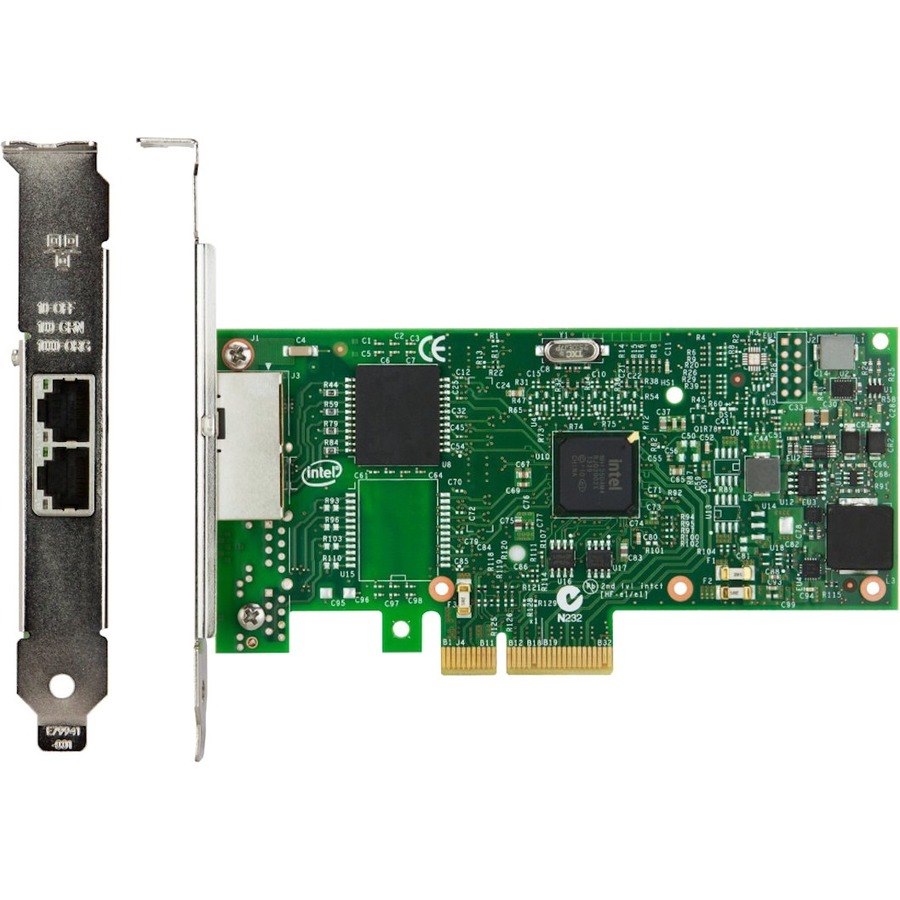 Lenovo I350 I350-T2 Gigabit Ethernet Card for Server - 10/100/1000Base-T - Plug-in Card