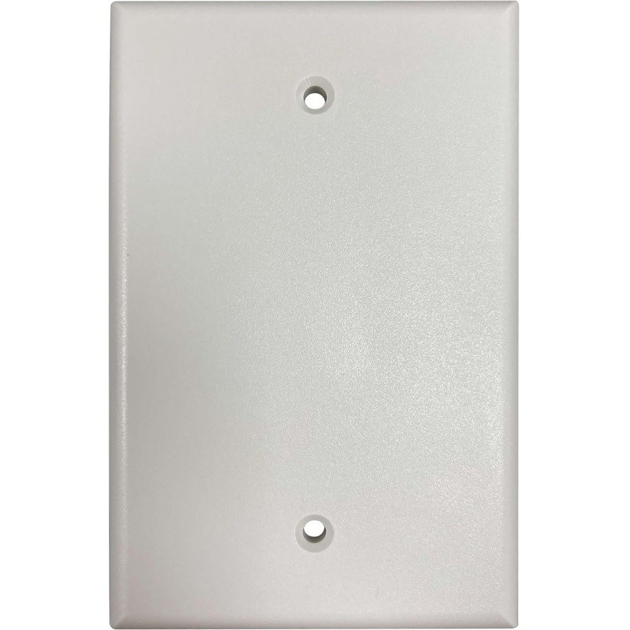 Eaton Tripp Lite Series Safe-IT Blank Wall Plate, Antibacterial, Ivory Matte, TAA