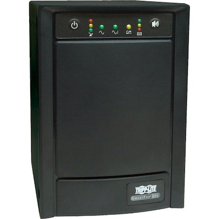 Tripp Lite by Eaton SmartPro 120V 1.5kVA 900W Line-Interactive Sine Wave UPS, Tower, Network Card Options, USB, DB9, 8 Outlets - Battery Backup