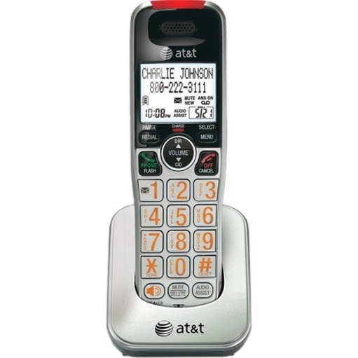 AT&T CRL30102 Accessory Handset, Silver/Black