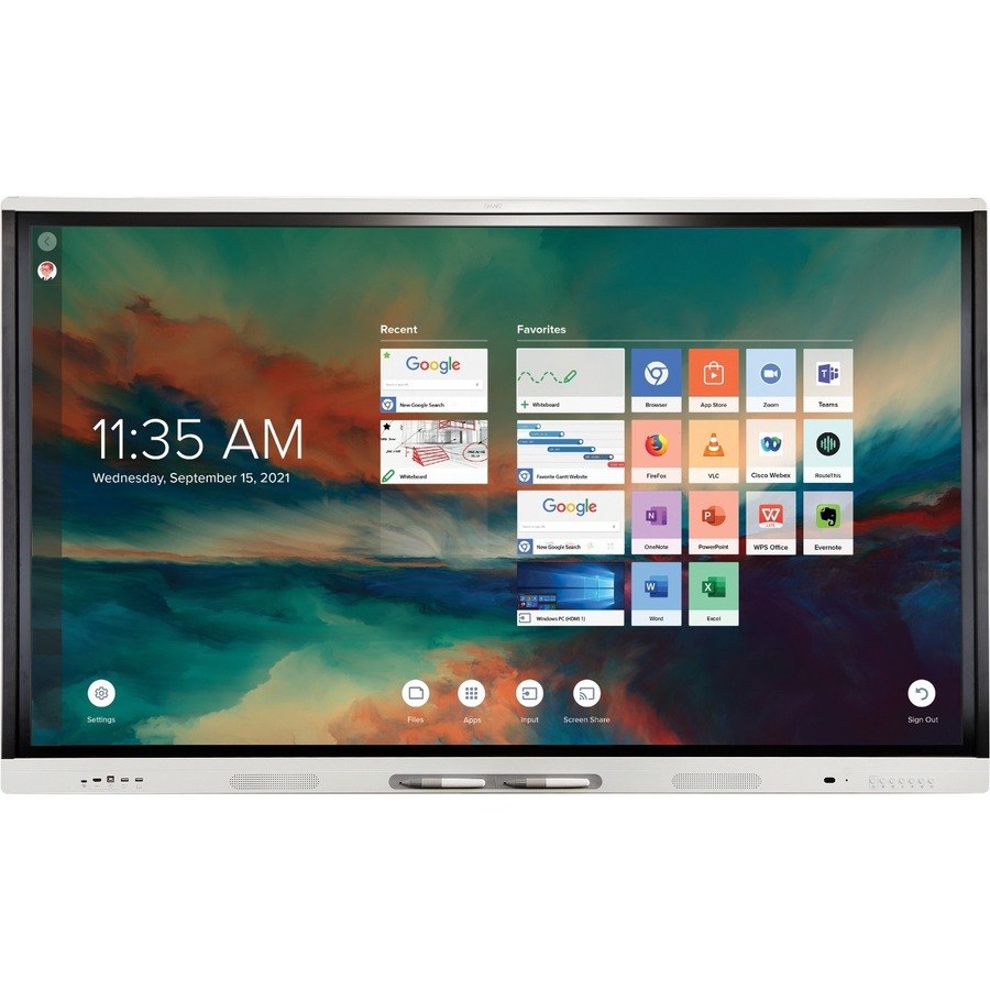 SMART MX (V3) Pro SBID-MX265-V3-PW 65" Class LCD Touchscreen Monitor - 16:9 - 8 ms