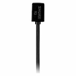 Shure WL93-6 Wired Electret Condenser Microphone - Black