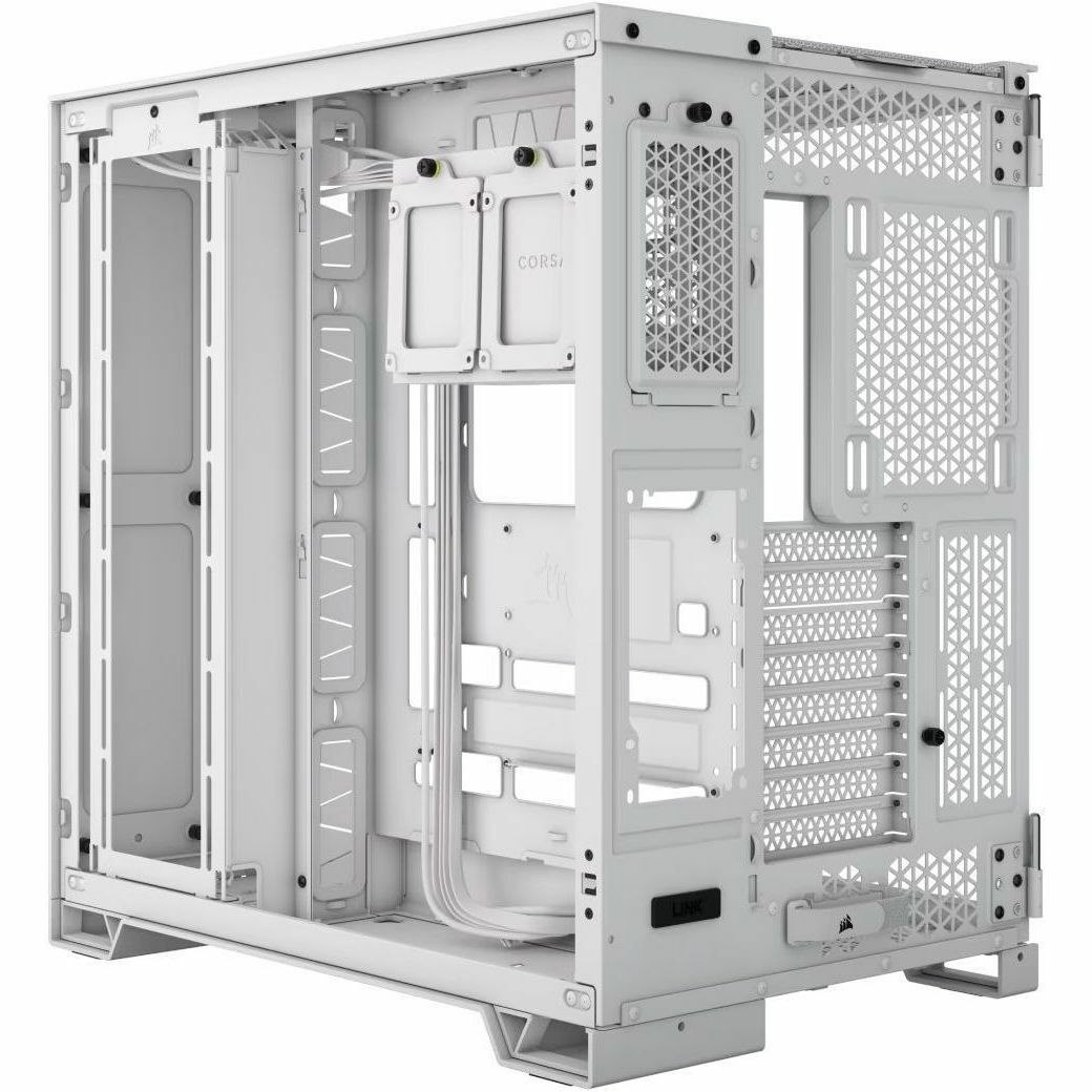 Corsair 6500X Mid-Tower Dual Chamber PC Case - White