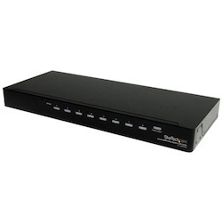 StarTech.com 8 Port HDMI Splitter - Mounting Brackets - HDMI Multi Port - HDMI Hub - HDMI Audio Splitter - HDMI Splitter Box