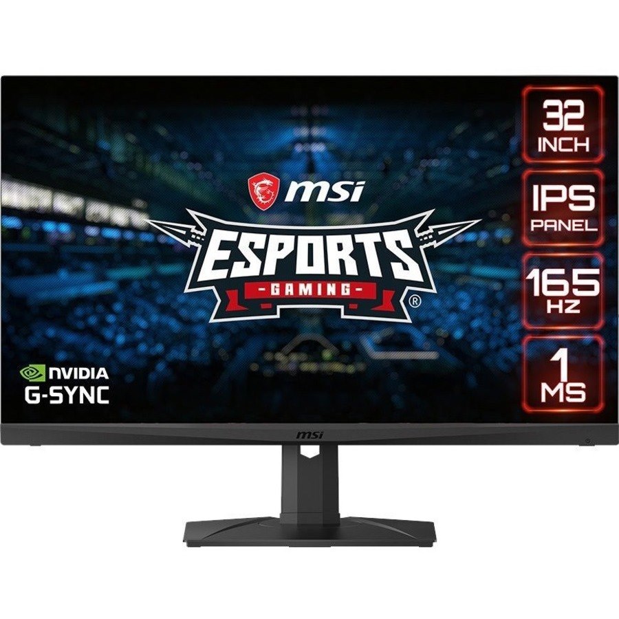 MSI Optix MAG321QR 32" Class WQHD Gaming LCD Monitor - 16:9 - Black