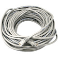 Monoprice 100FT 24AWG Cat5e 350MHz UTP Crossover Bare Copper Ethernet Network Cable - Gray