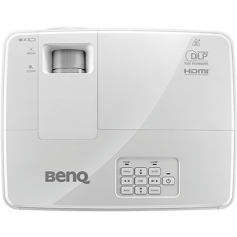 BenQ MW707 3D Ready DLP Projector - 16:10 - White